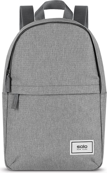 Solo New York RE:VIVE Recycled Mini Backpack 13in, Gray - ONLINE ONLY
