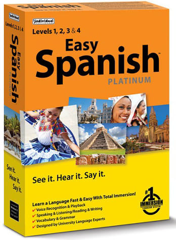 Easy Spanish Platinum Language Learning Software for Windows (Download) - ONLINE ONLY