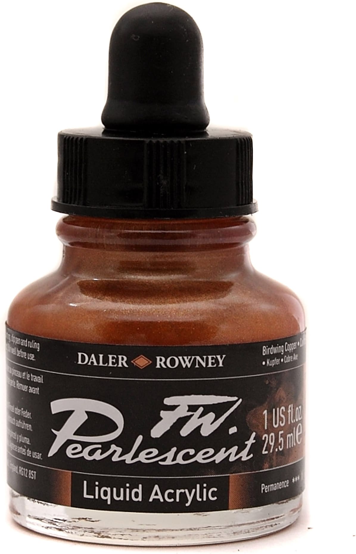 PEARLESCENT INK  1 OZ BIRDWINGCOPPER