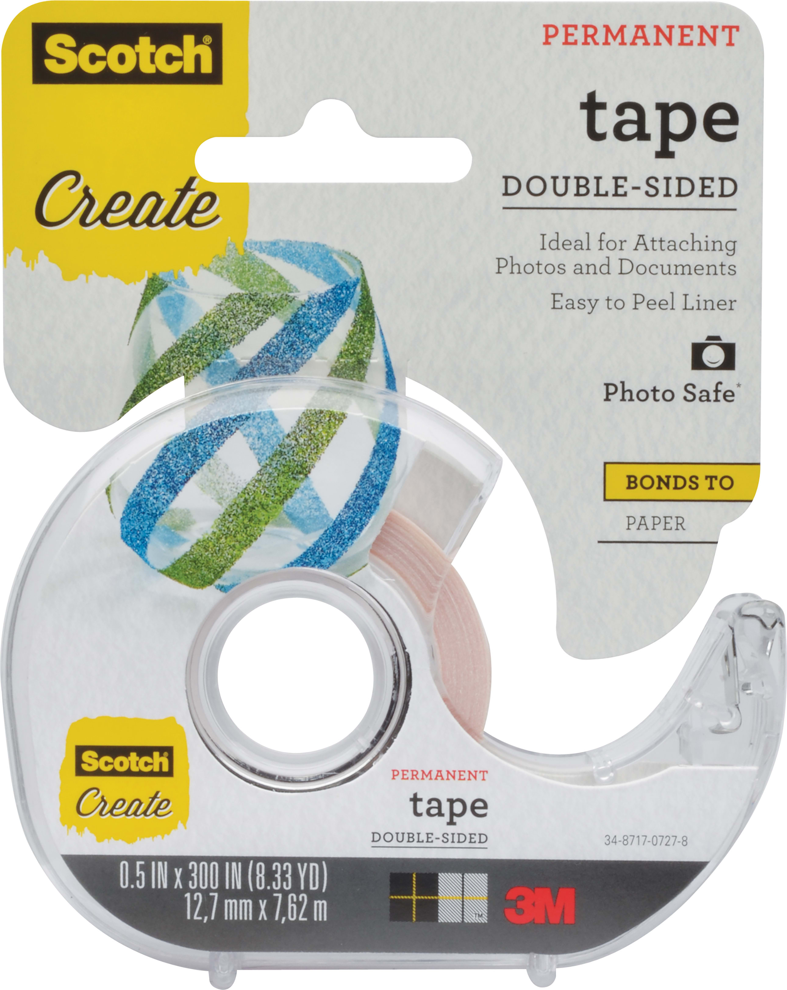 MOUNTING TAPE NO. 002 PHOTO 1/2 INCH X 300 INCHES