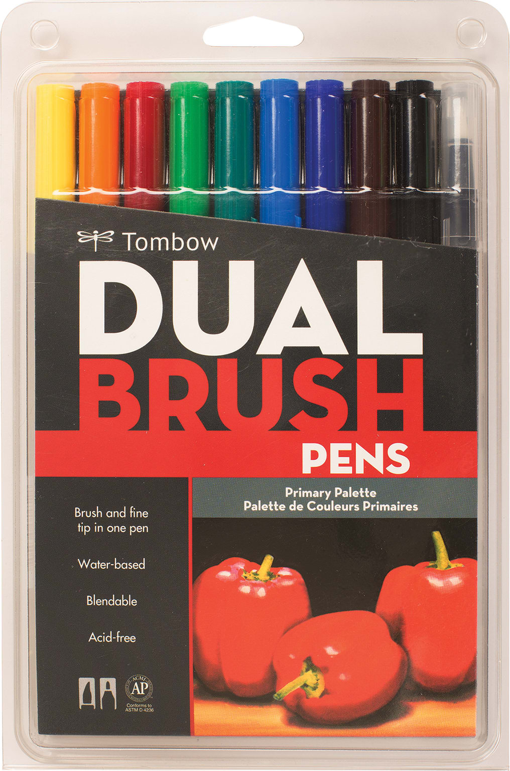 ABT DUAL BRUSH SET 10/PRIMARY