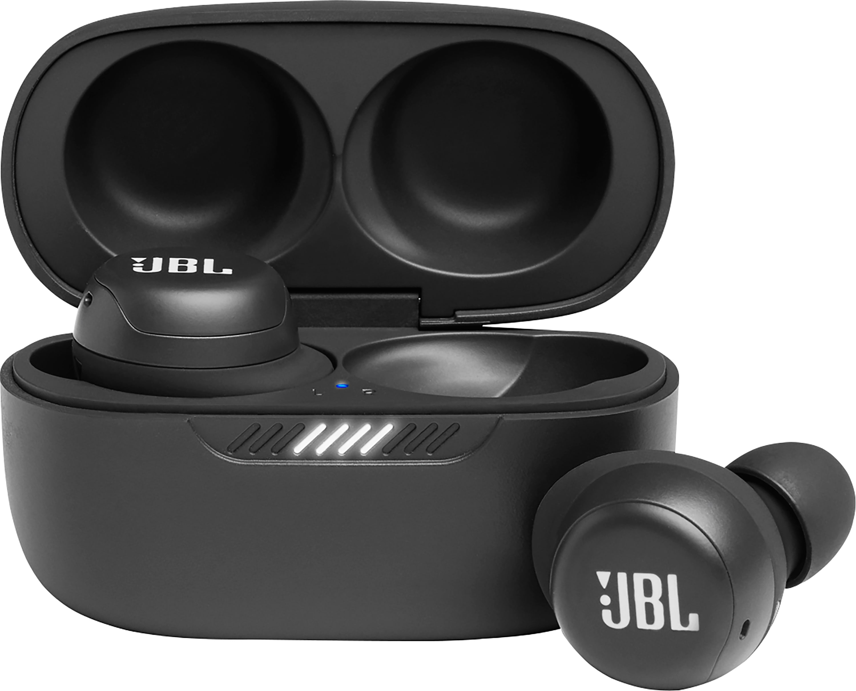 JBL LIVE-FREE-NC-PLUS-TWS True Wireless Noise Cancelling In-Ear Earbud, Black