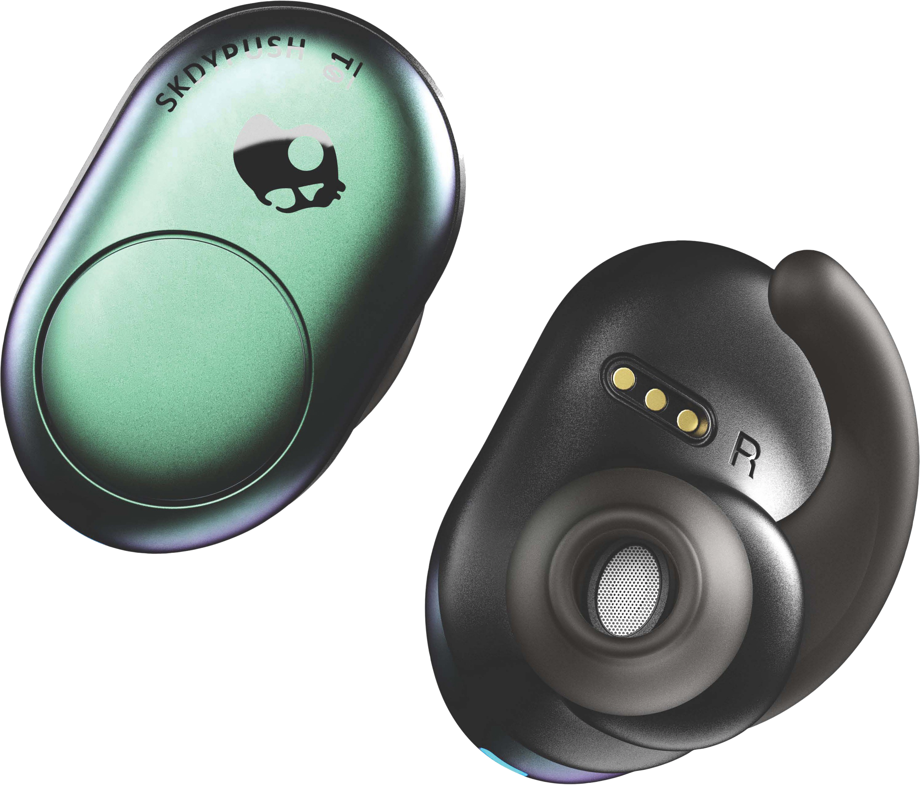 Skullcandy Push True Wireless In-Ear Earbuds, Psycho Tropical - ONLINE ONLY