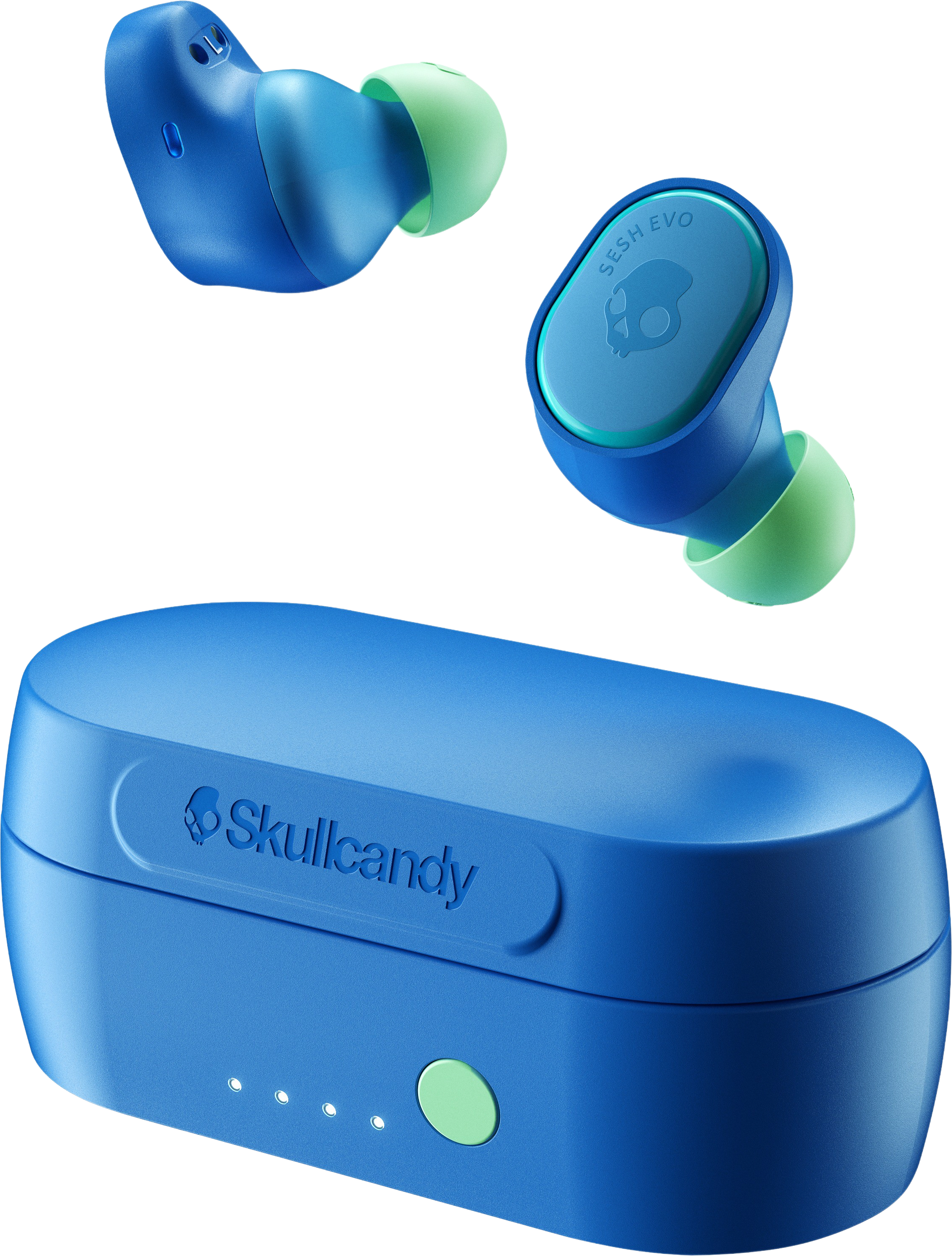Skullcandy Sesh Evo True Wireless In-Ear Earbuds, Curious Blue - ONLINE ONLY