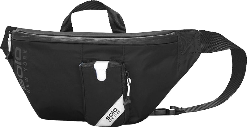 Solo New York Recycled Rival Hip Pack 14in, Black - ONLINE ONLY