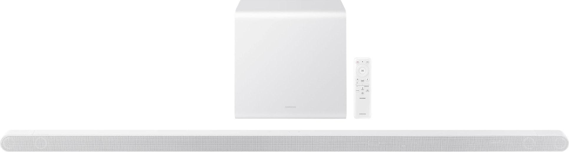 Samsung 3.1.2 Channel Q-Series Ultra Slim Soundbar with Wireless Subwoofer, Dolby Atmos + Q-Symphony (White)