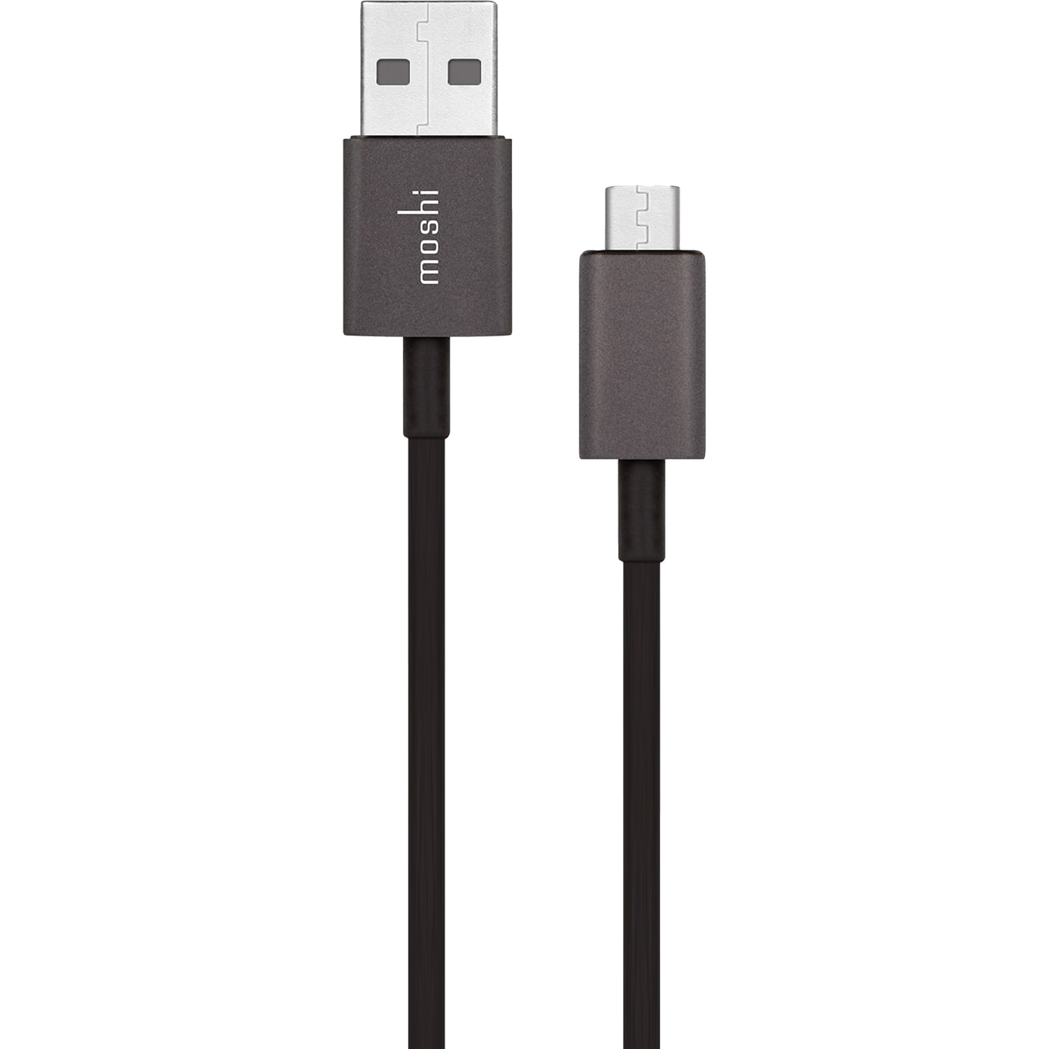 Moshi USB Cable To Micro USB Connector Black (1M) - ONLINE ONLY