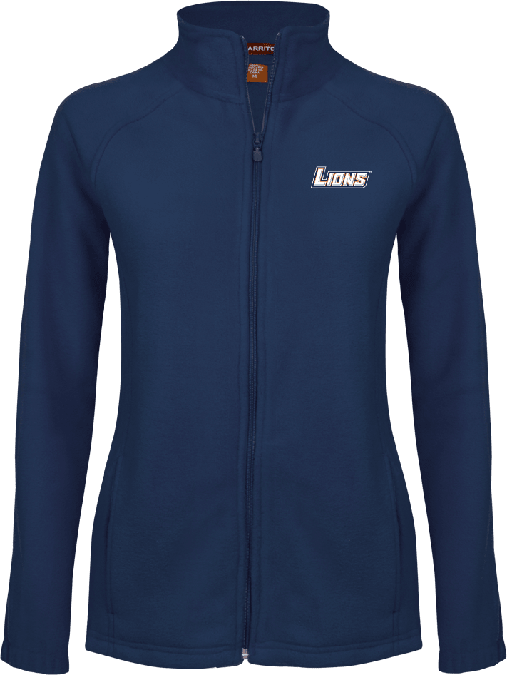 Nassau CC Womens Fleece Full Zip Jacket Lions - ONLINE ONLY