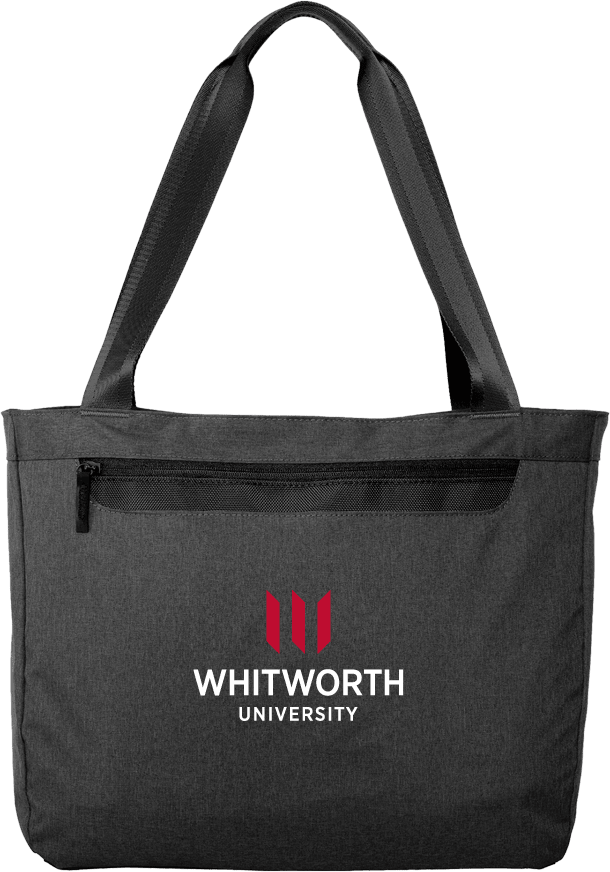 Whitworth Executive Laptop Tote Whitworth University Primary Mark Stacked - ONLINE ONLY