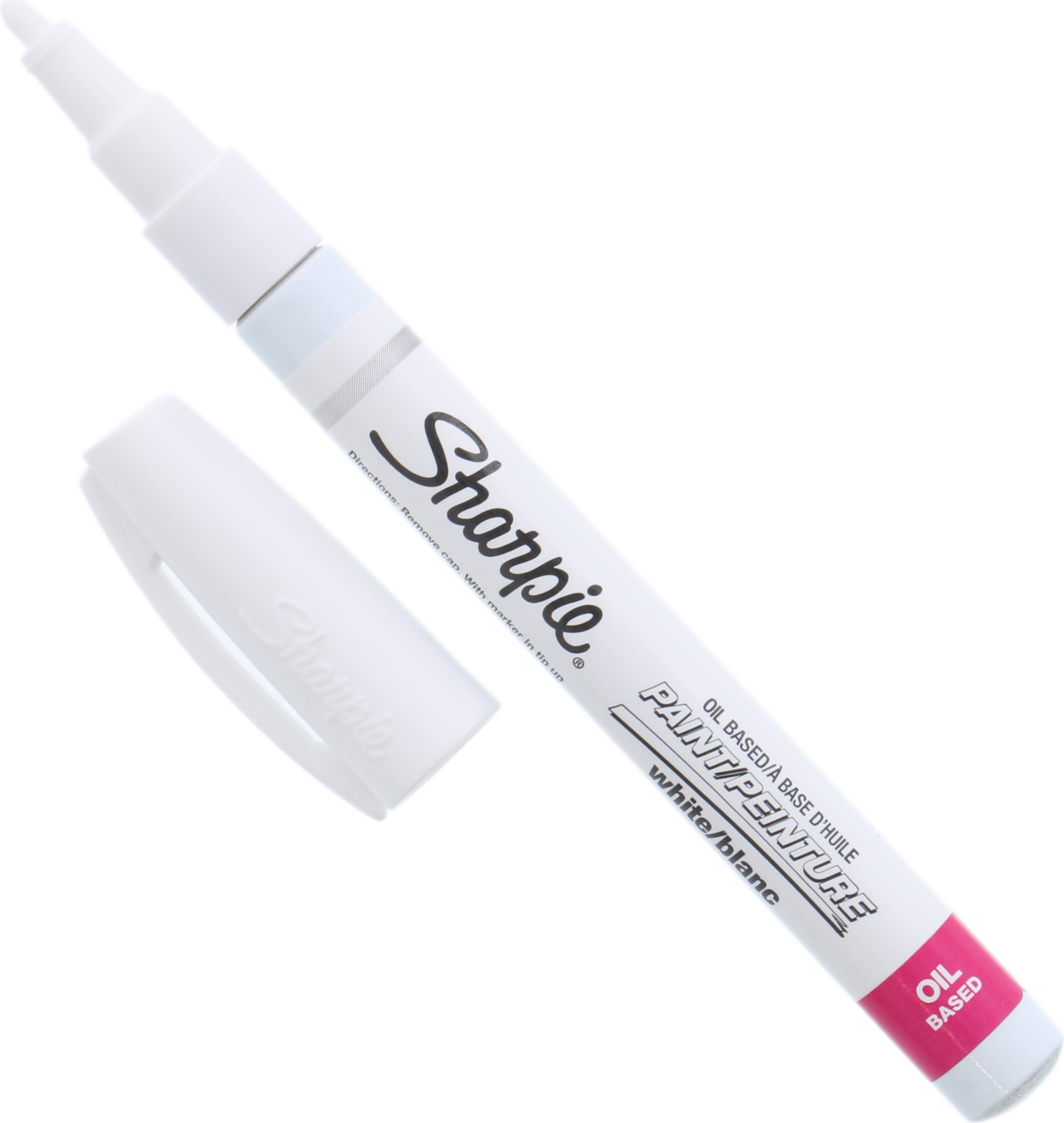 SHARPIE PAINT MARKER FINE WHITE