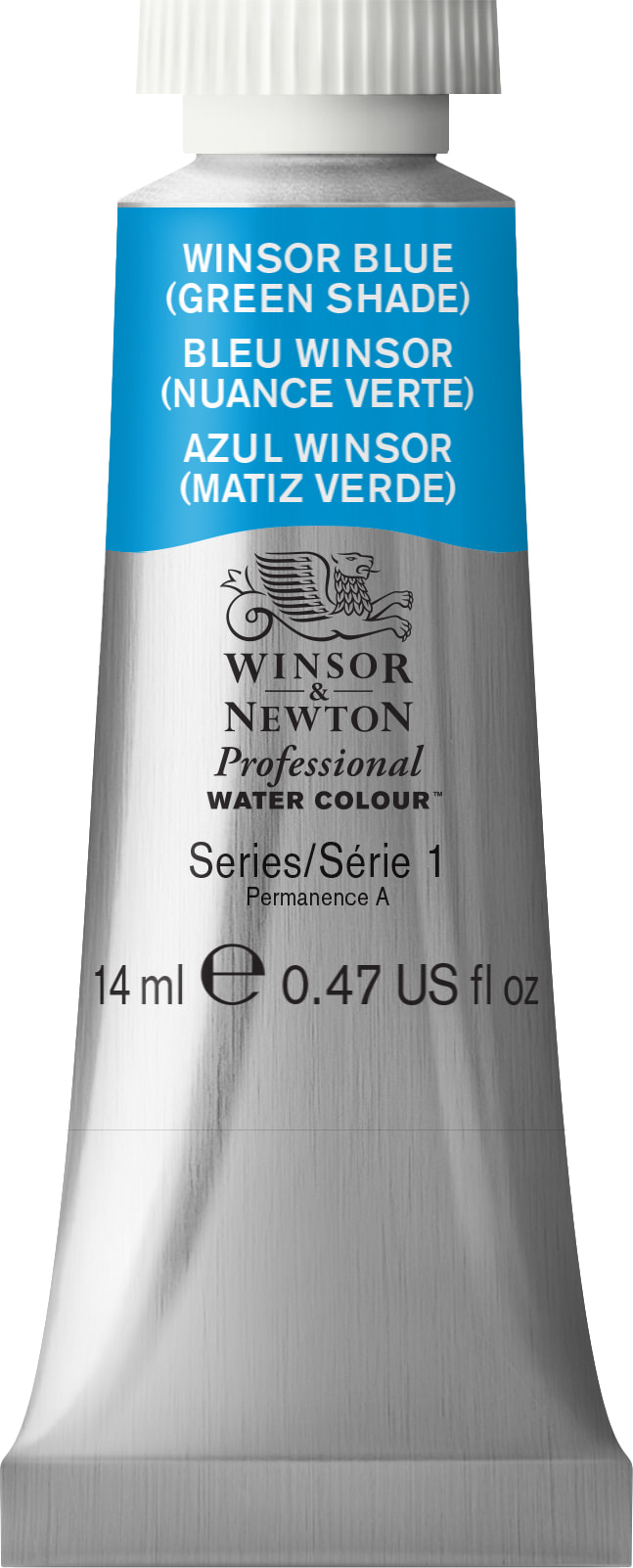 Professional Watercolor 14mL Winsor Blue Green Shade