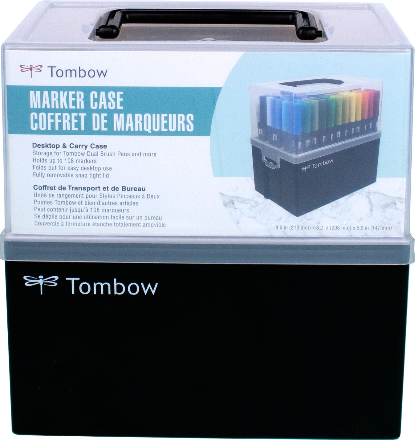 ABT DUAL MARKER STORAGE CASE 108 SLOT
