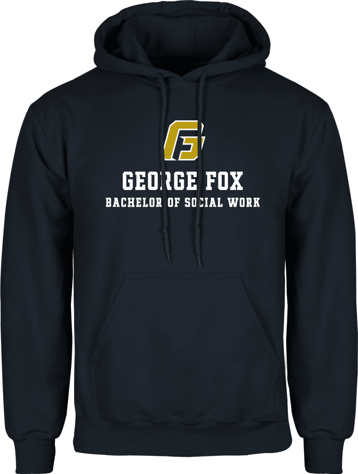 George Fox Fleece Hoodie Bachelor of Social Work - ONLINE ONLY