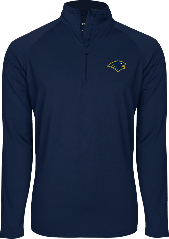 George Fox Sport Wick Stretch 1/2 Zip Pullover Bear Head - ONLINE ONLY