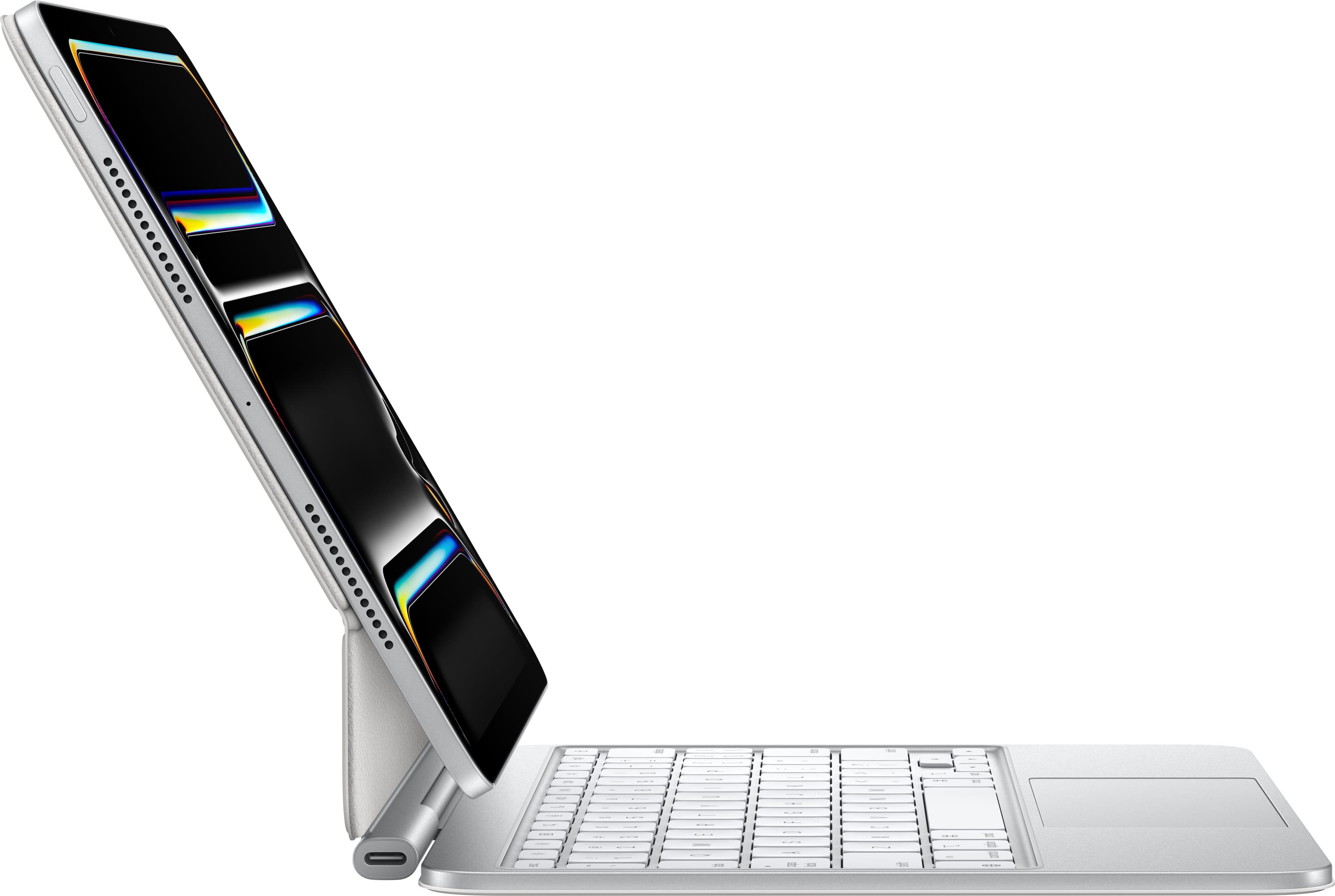 Magic Keyboard for iPad Pro 11-inch (M4) - US English - White - ONLINE ONLY