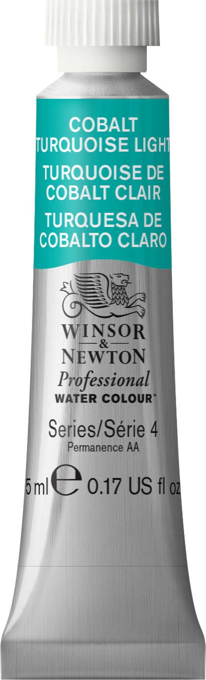 Professional Watercolor 5mL Cobalt Turqoise Light