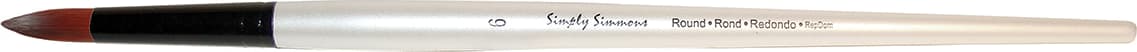 SIMPLY SIMMONS BRUSH EXTRA FIRM ROUND 6 LONG HANDLE