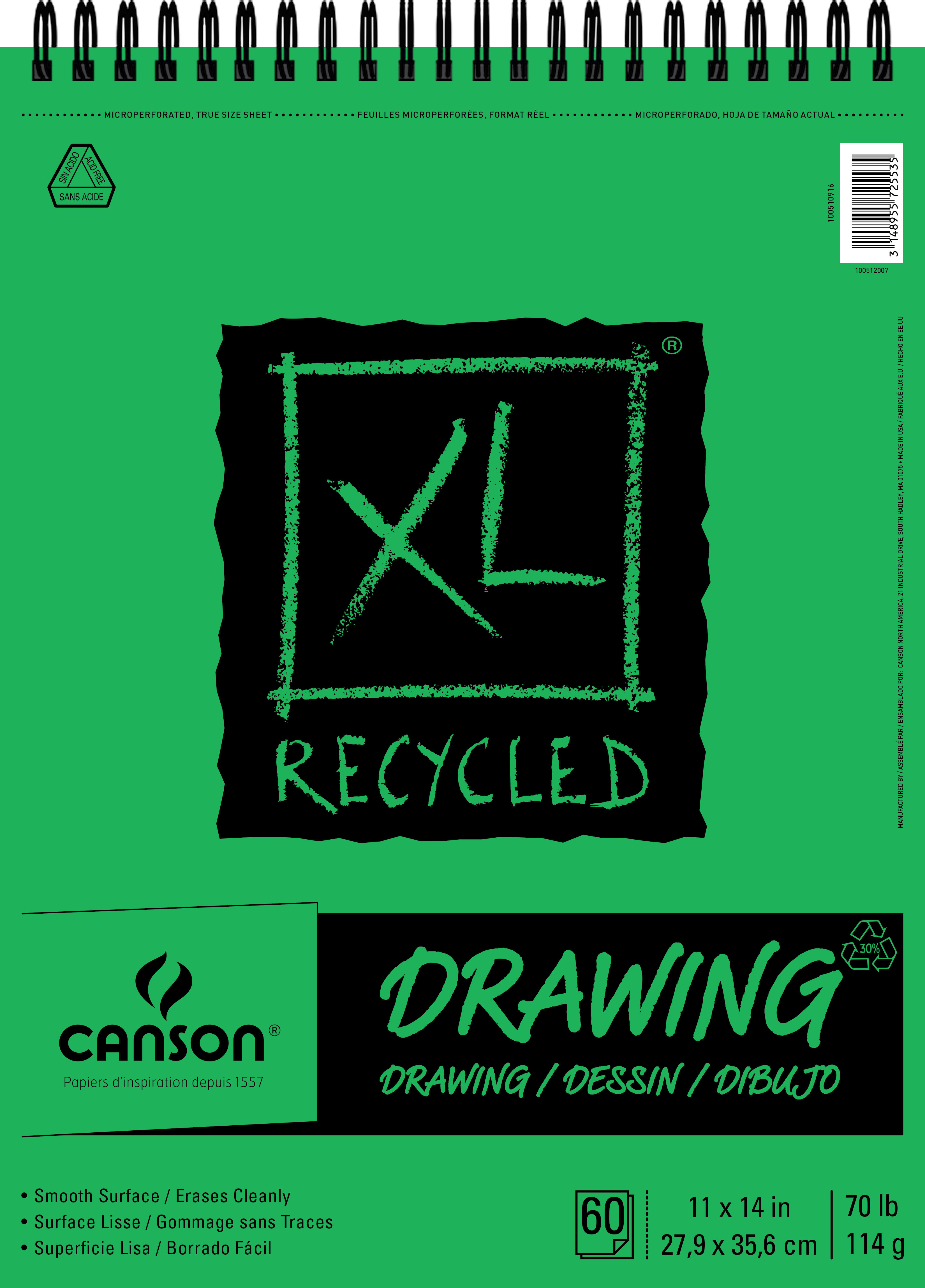 XL RECY DRW 11X14  60SH WB