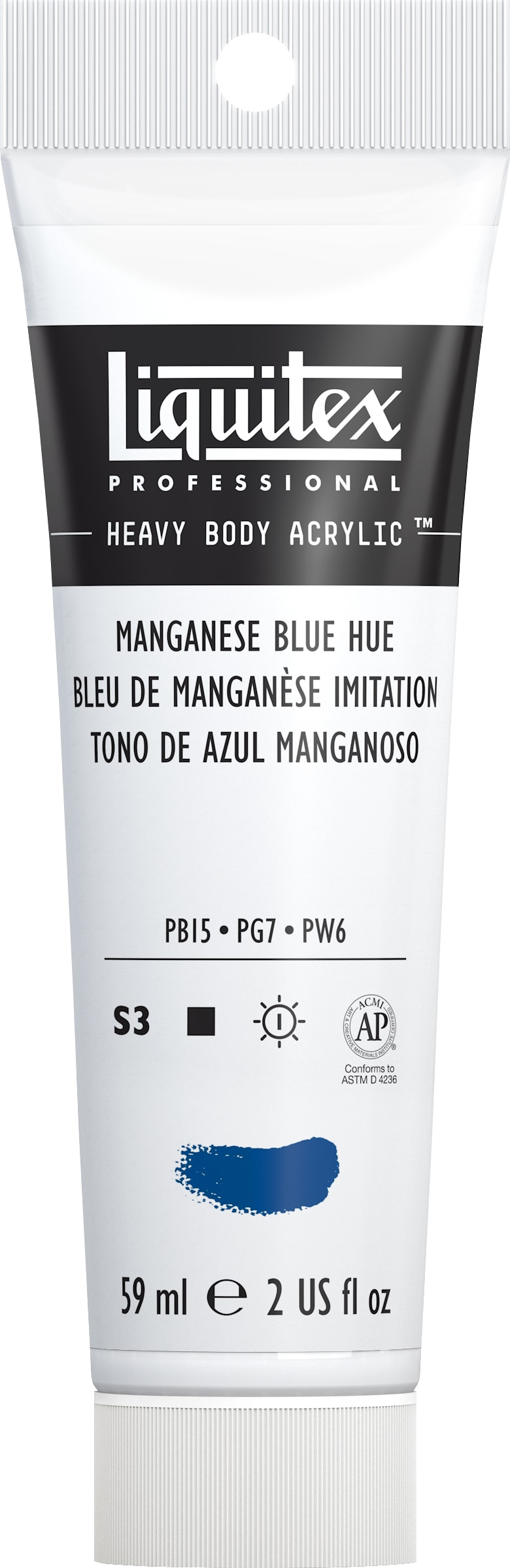Heavy Body Acrylic 2oz Mangenese Blue Hue