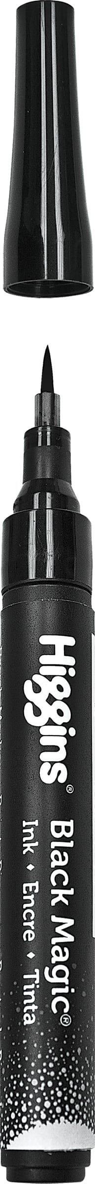 BLACK MAGIC MARKER 1MM BRUSH TIP