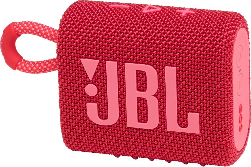 JBL Go 3 Wireless Speaker, Red - ONLINE ONLY