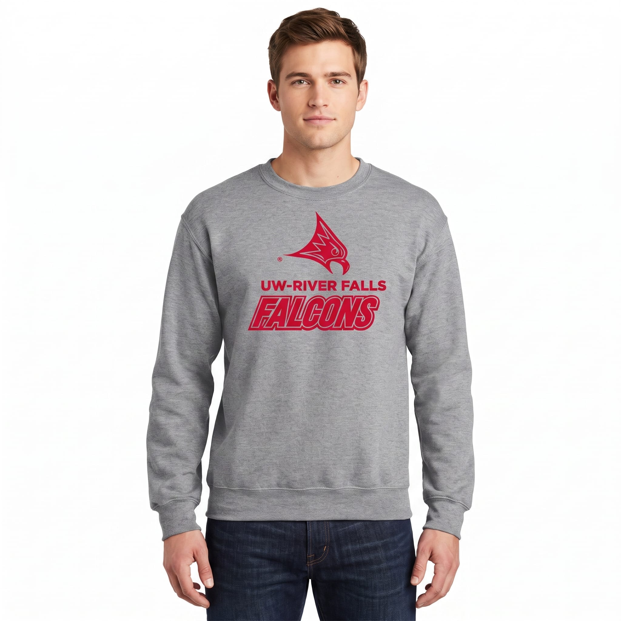 University of Wisconsin - River Falls Falcons Crewneck