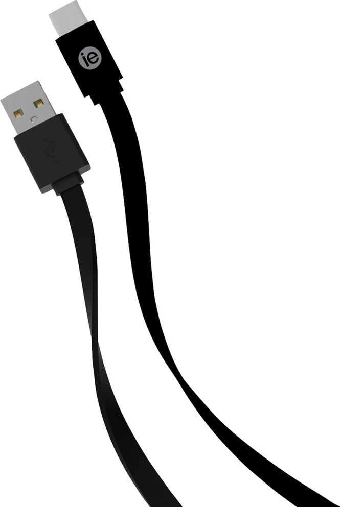 4FT C2A 2.0 Flat Cable Black