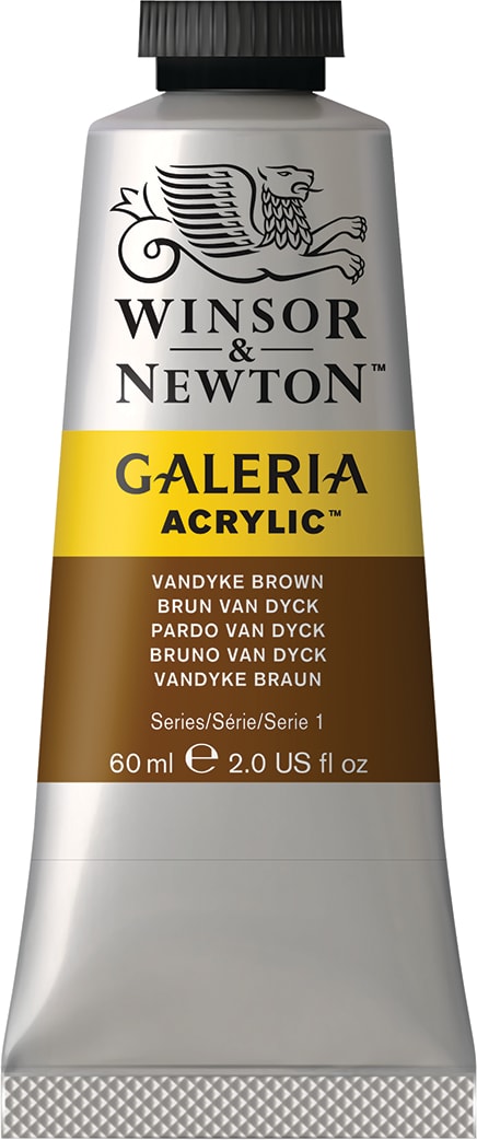 Galeria Acrylic  60mL Tube Van Dyke Brown