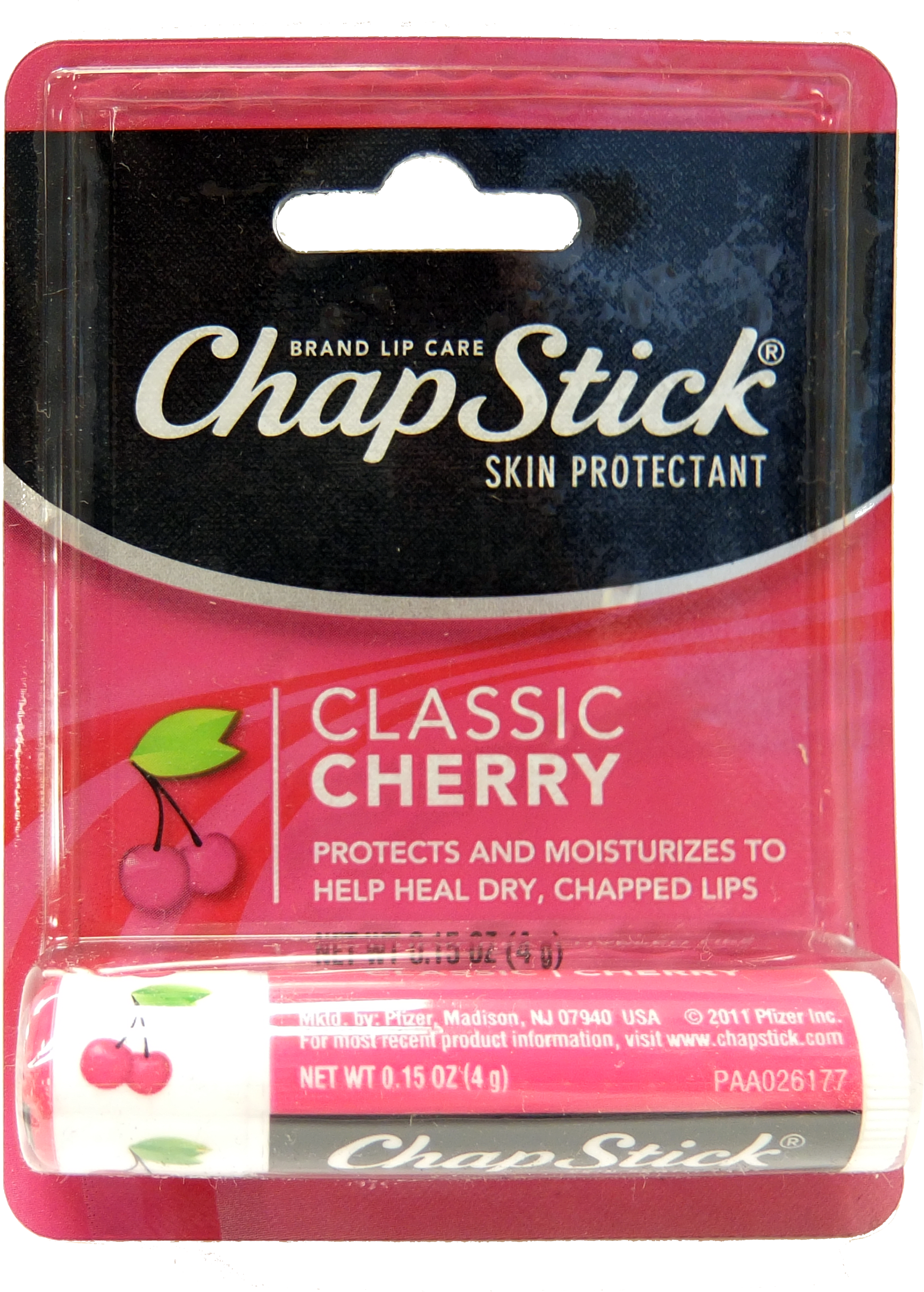 Chapstick Cherry Flavor  0.15 oz
