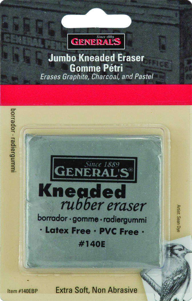 Eraser Jumbo Kneaded Carded