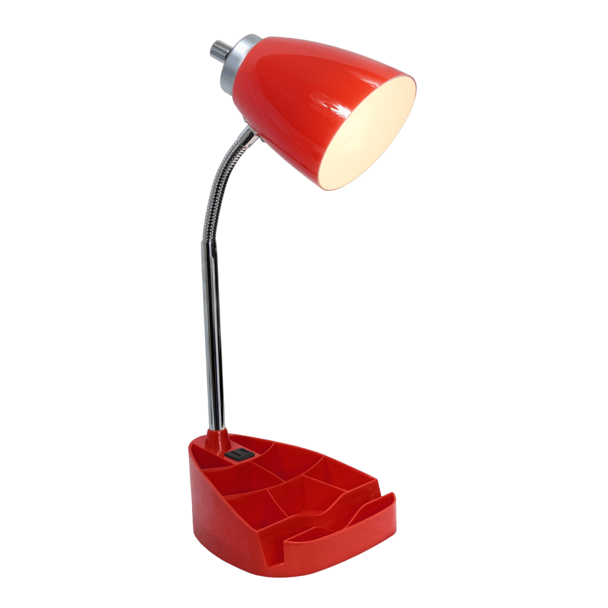 FLEX DESKLAMP OUTLET-RED