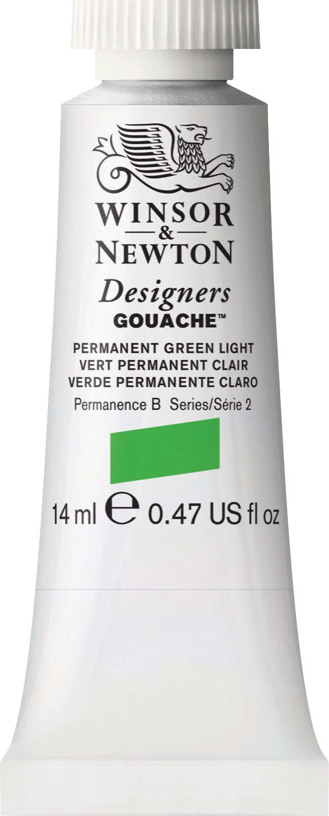 Designer Gouache 14mL Permanent Green Light