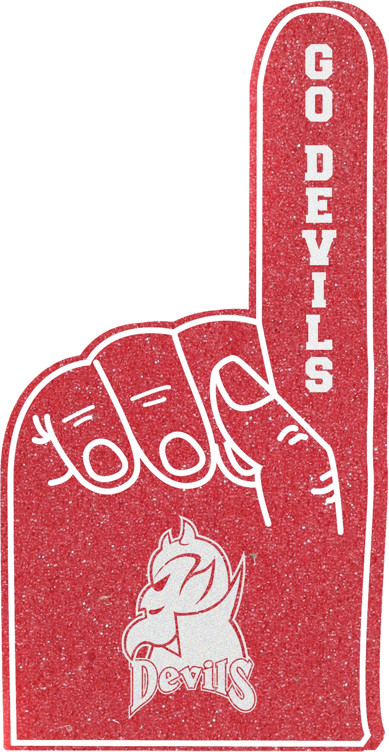 Fairleigh Dickinson University Foam Hand