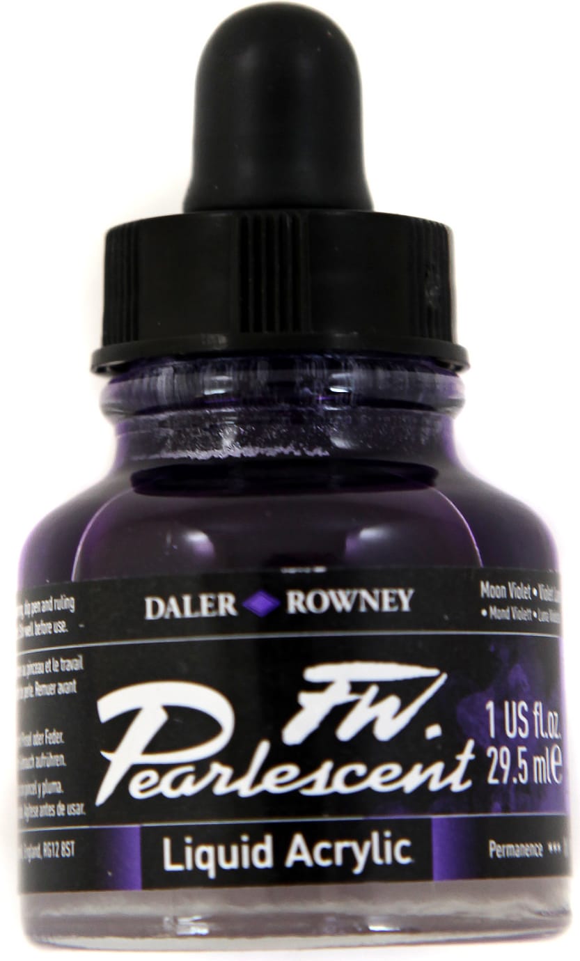 PEARLESCENT INK  1 OZ MOON VIOLET
