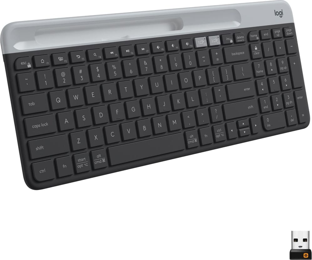 Logitech K585 Keyboard. Wireless Connectivity - English - Graphite - ONLINE ONLY