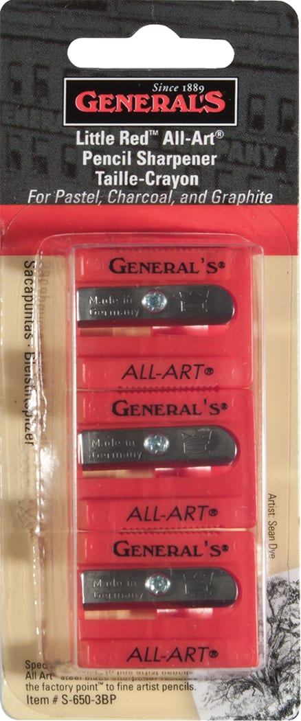 SHARPENER LITTLE RED 3-PACK