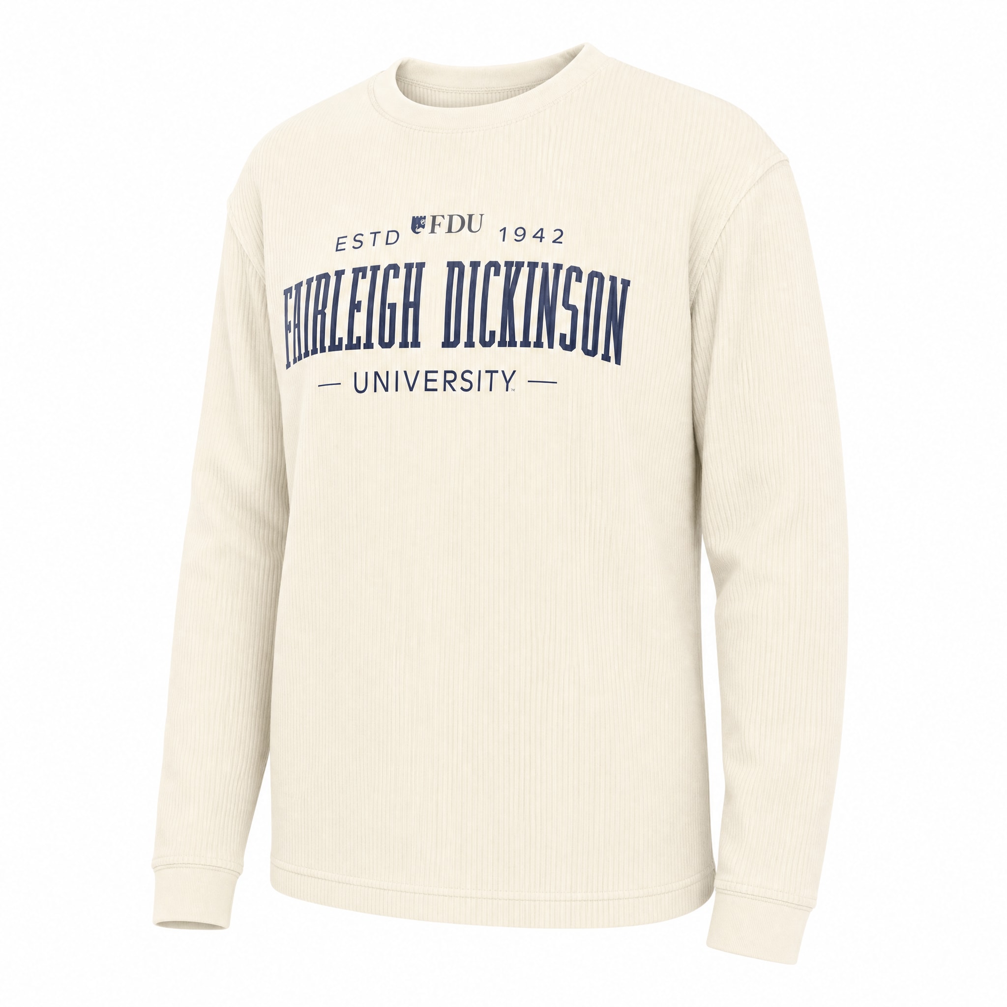 Fairleigh Dickinson University Devils Women's Corduroy Crewneck Sweatshirt
