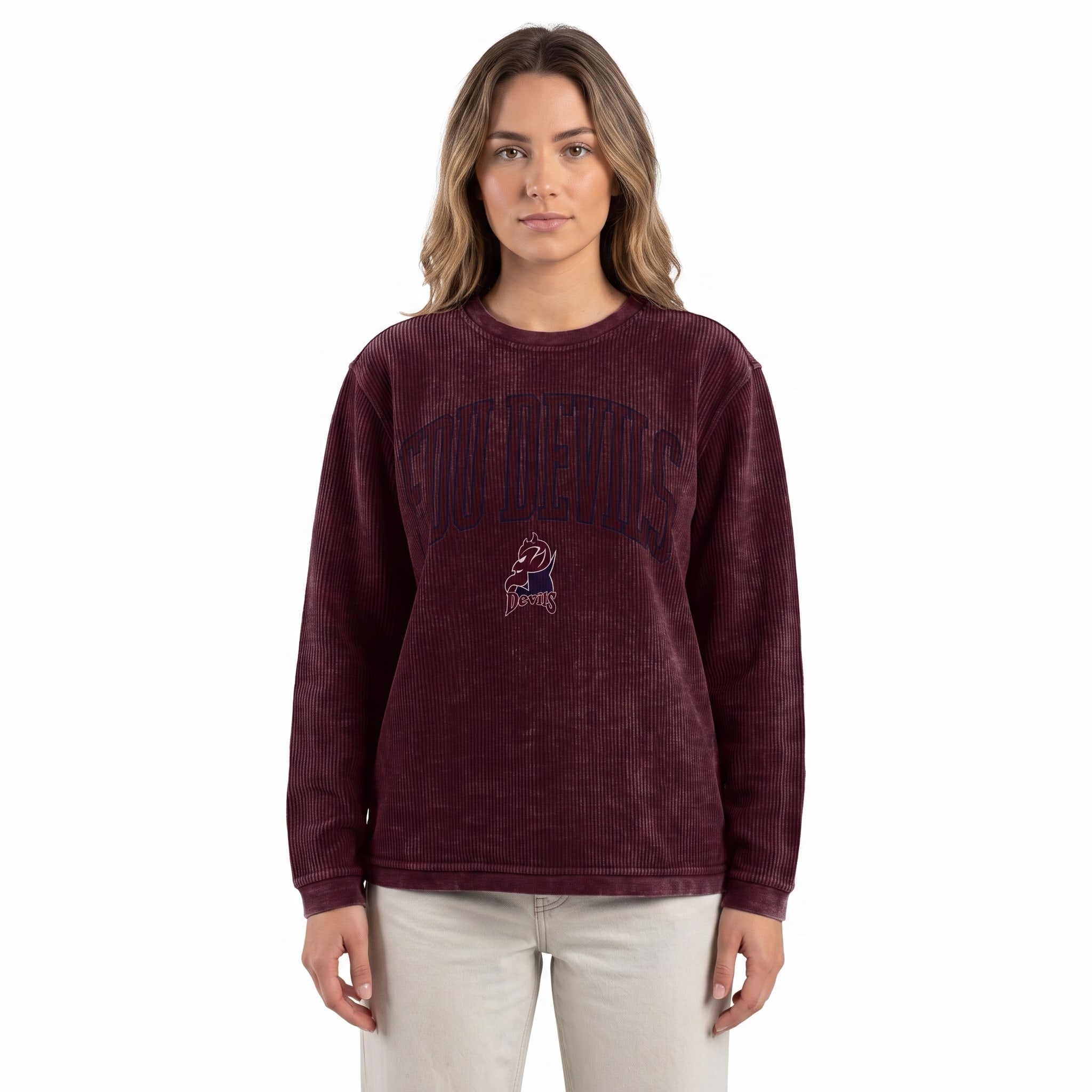 Fairleigh Dickinson University Women's Corded Crewneck