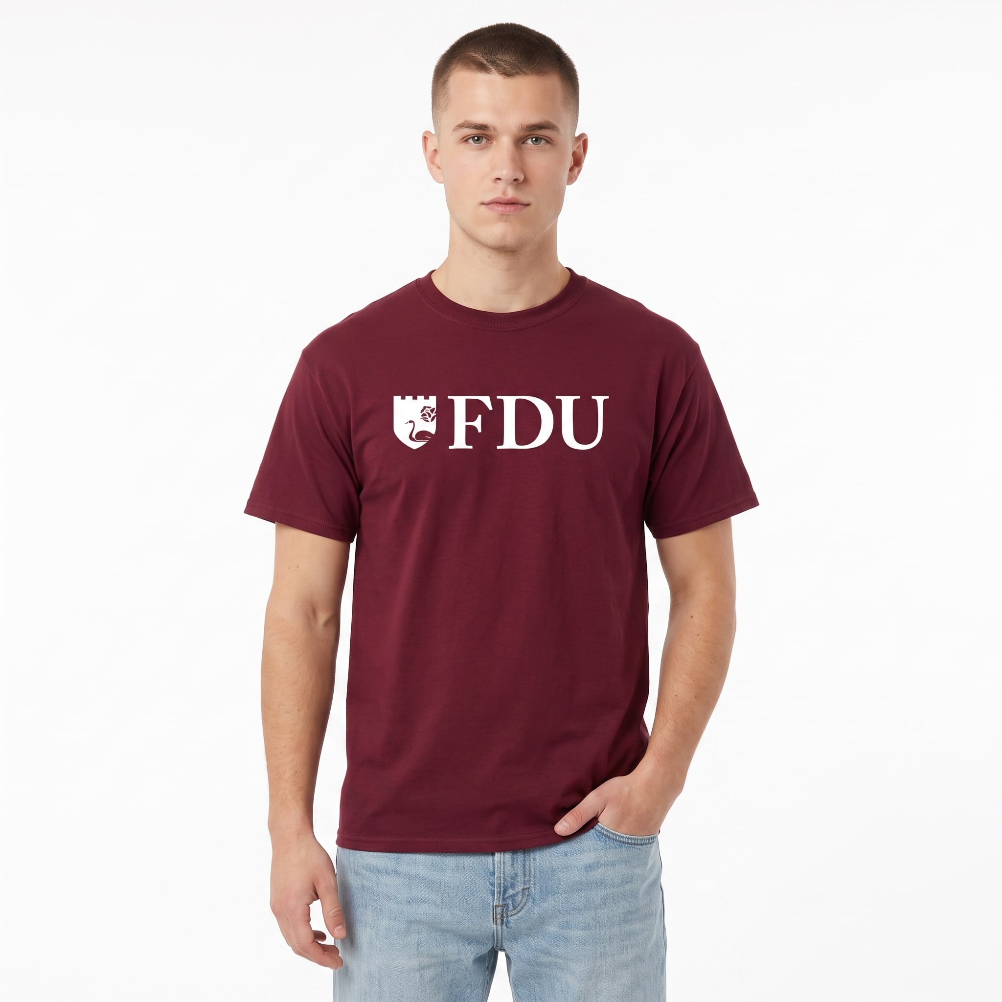 Fairleigh Dickinson University Rolled Short Sleeve T-Shirt