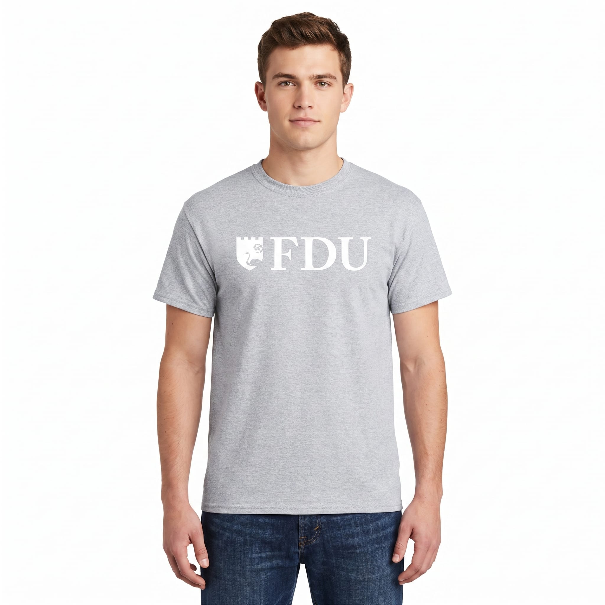 Fairleigh Dickinson University Rolled Short Sleeve T-Shirt