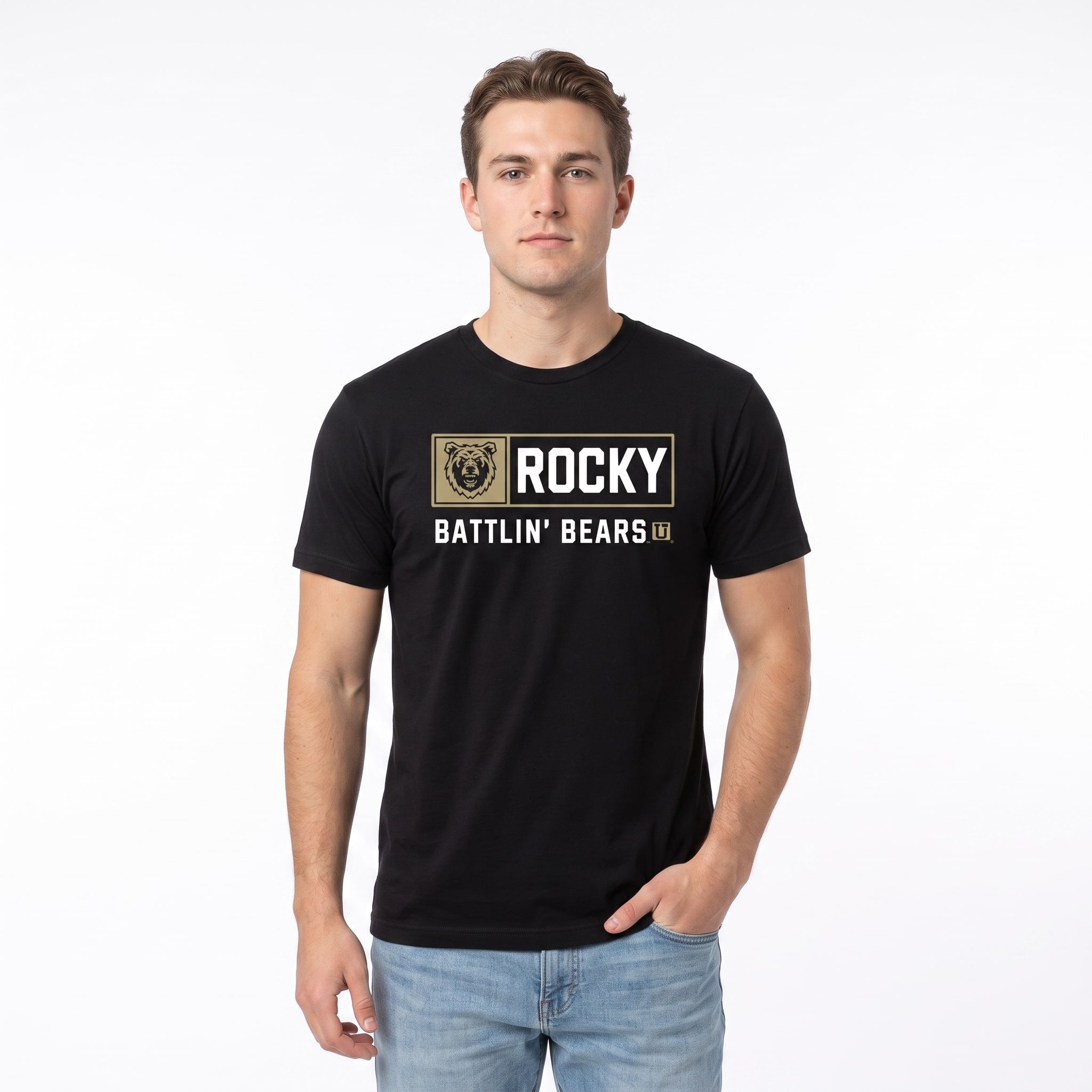 Rocky Mountain College Battlin' Bears Short Sleeve T-Shirt