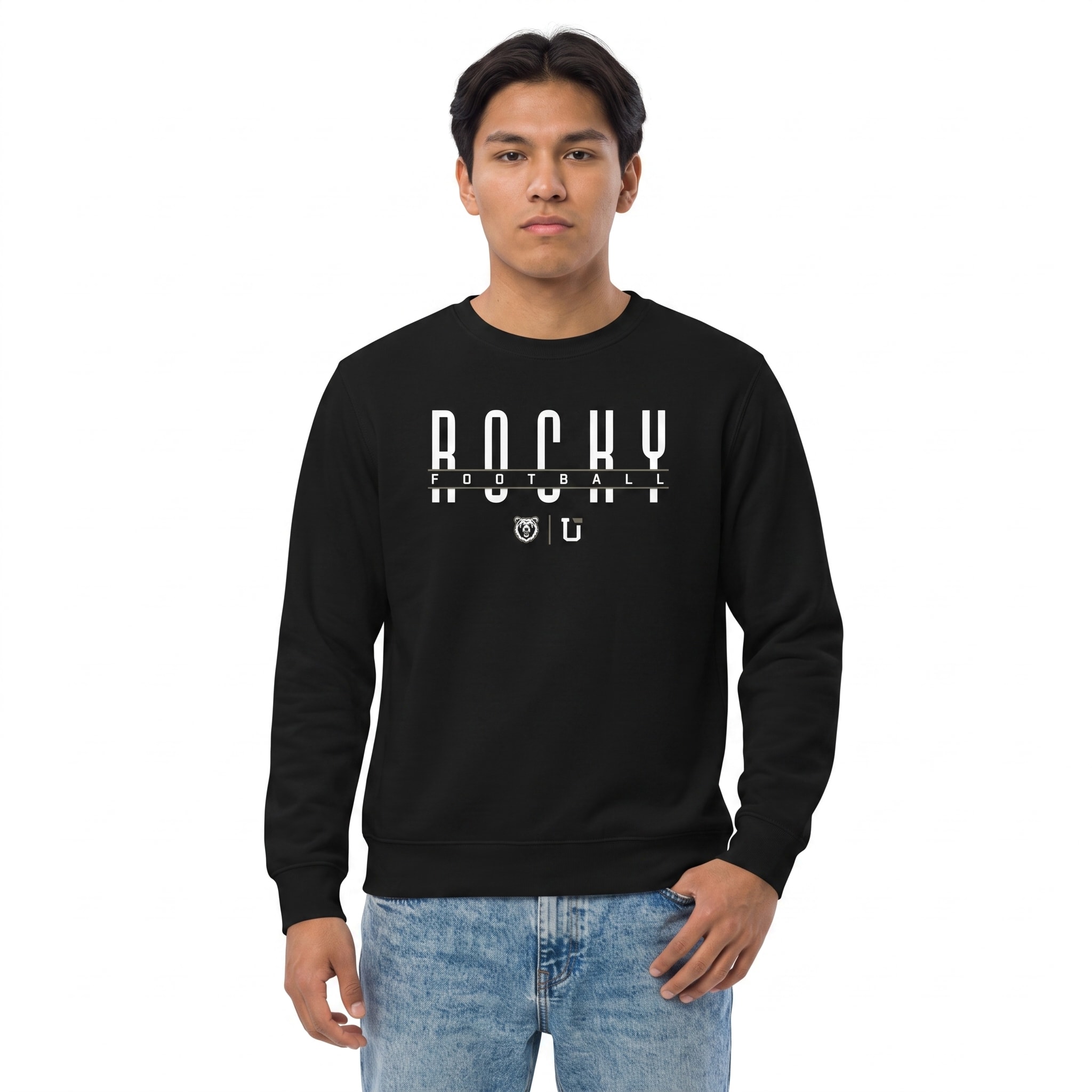 Rocky Mountain College Football Crewneck Sweatshirt