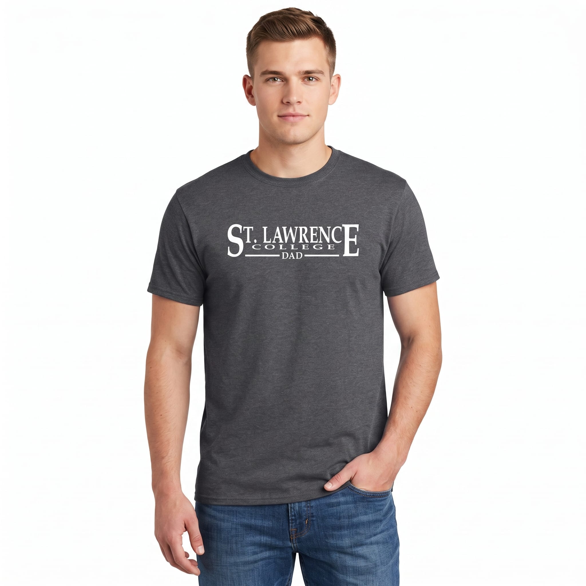 St. Lawrence College Kingston Dad Short Sleeve T-Shirt