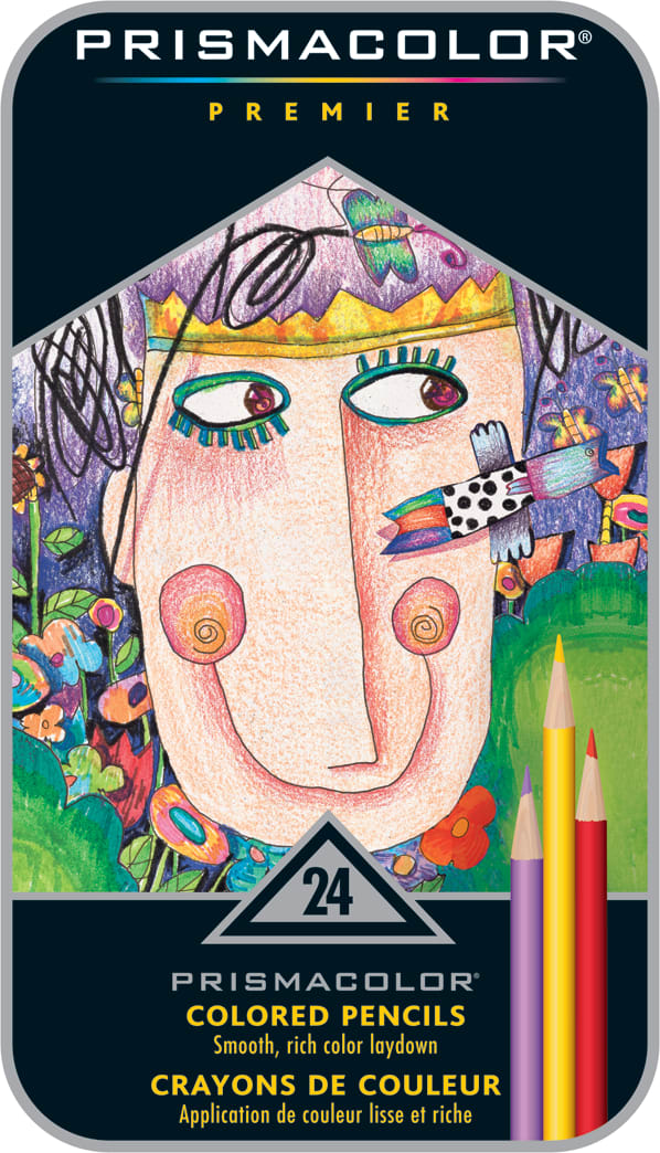Prismacolor Premier Thick Core Colored Pencil 24 Ct Set | Prismacolor ...