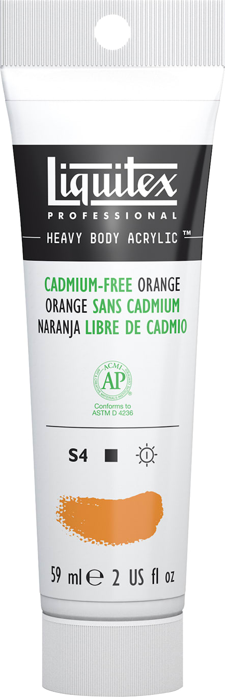 HB ACRY CAD FREE 59ML ORANGE