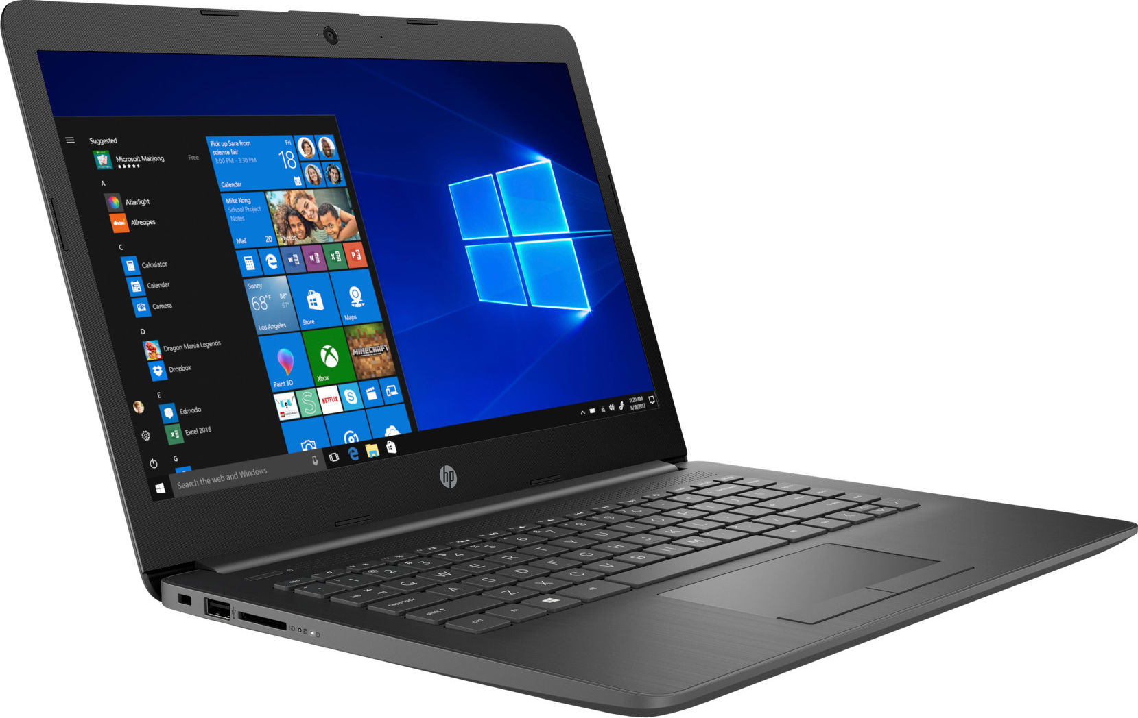 HP Laptop Bundle #1 (GOOD) - Includes 14'' HP Notebook, Wireless Mouse & Commuter Backpack
