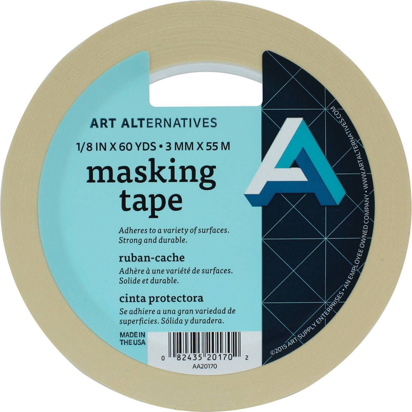 Tape Masking 1/8 Inch X 60 Yards