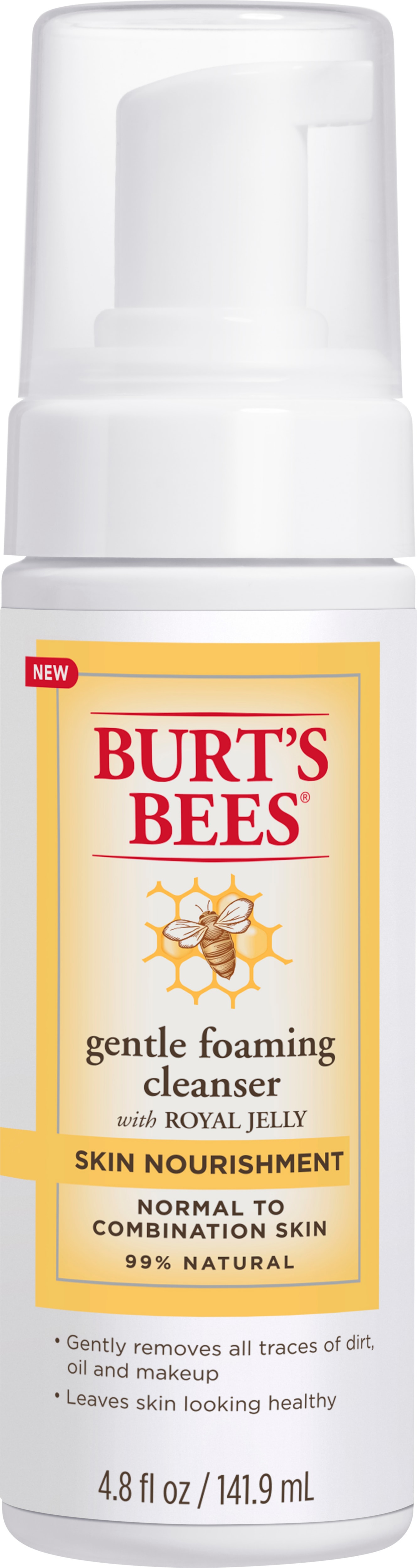 Burt's Bees Skin Nourishment Gentle Foaming Cleanser 4.8 oz.
