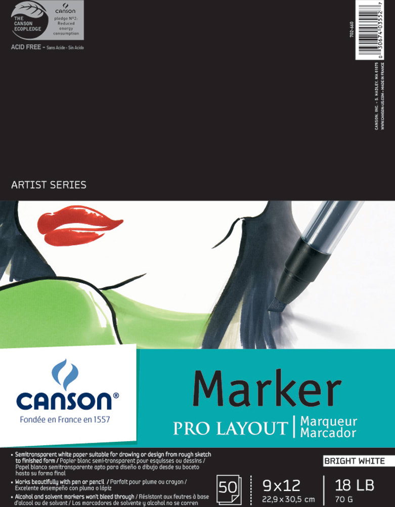 LAYOUT CANSON-PRO  9X12