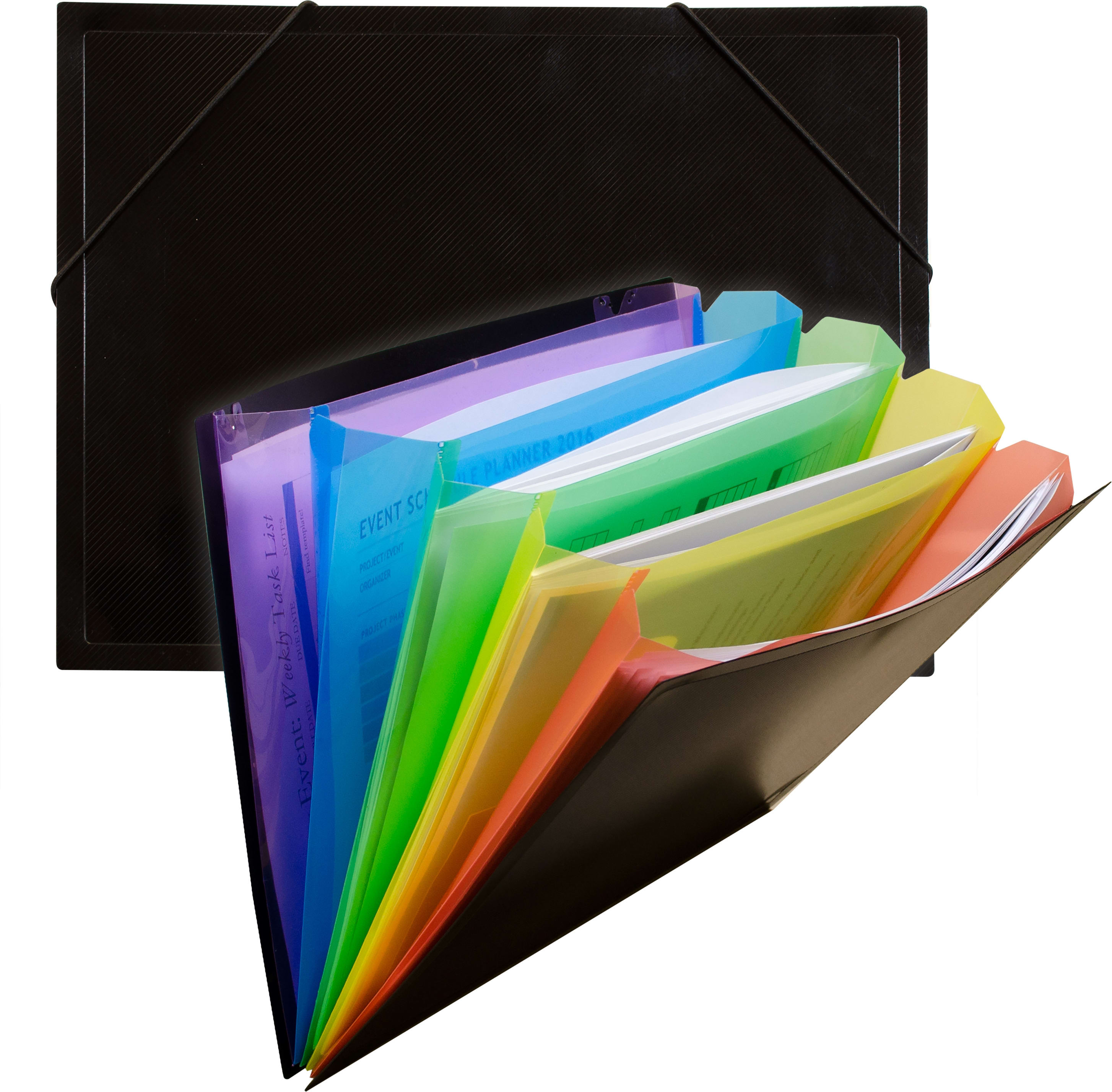 DOCUMENT SORTER MULTCLR 5 PKT
